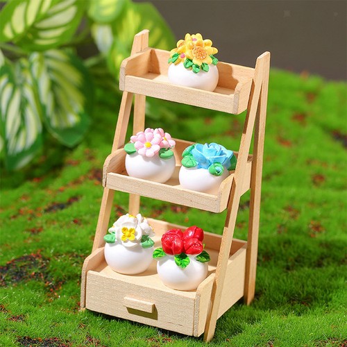 Miniature dollhouse plants - dollhouse,