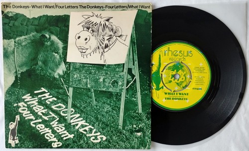 The donkeys what want - donkeys, 7"