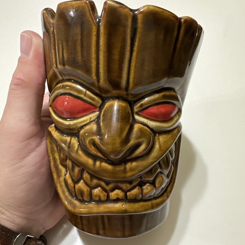 Evil grin red - red, mug