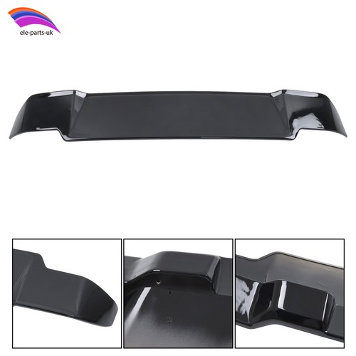 Gloss black rear roof - rear,