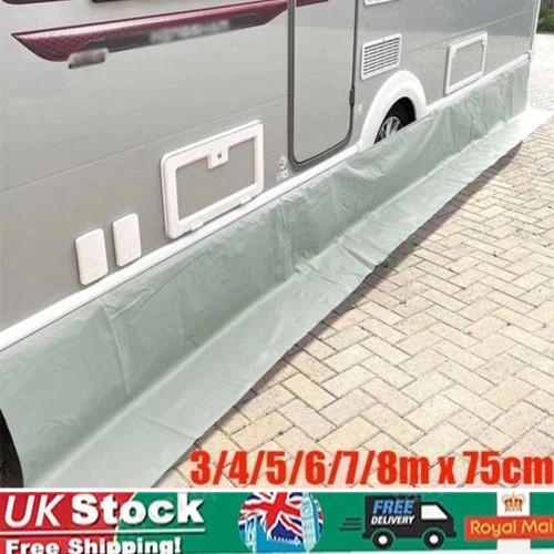 Caravan awning draught skirt - awning,