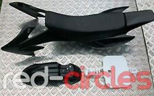 BLACK CRF50 PIT BIKE FAIRING PLASTIC SET & SEAT PAD 50cc 110cc 125cc PITBIKE
