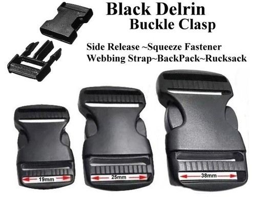 Side release buckle webbing - side,