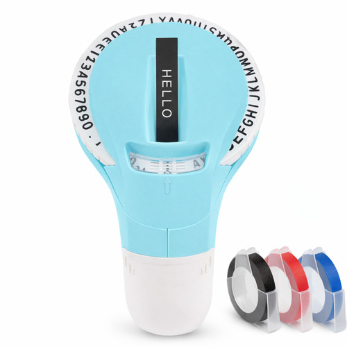 Dymo omega embossing - 3d,