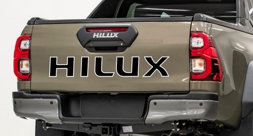Toyota hilux tailgate sticker - tailgate,