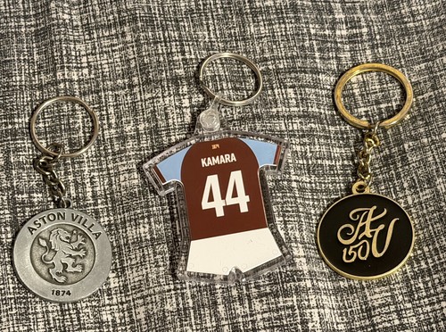 Aston villa keyrings - aston,