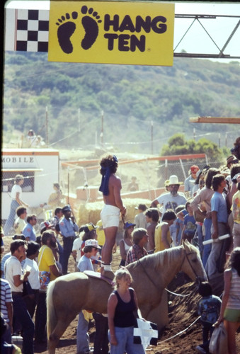 1970s vintage motocross event - vintage,