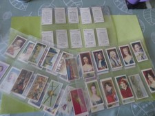 A NEAR FULL SET OF 'PHILIP ALLMAN CIGARETTE CARDS  -- CORONATION SERIES