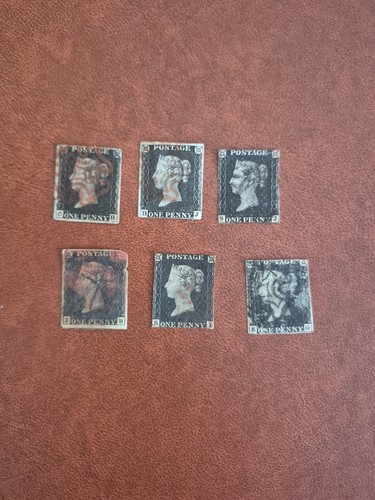 1840 victorian penny black - 1840,