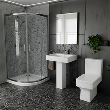 Chrome quadrant shower - chrome,