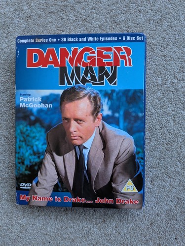 Dvd danger man disc box - danger, 6
