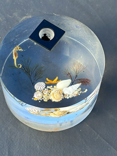 Clear lucite nautical - clear,
