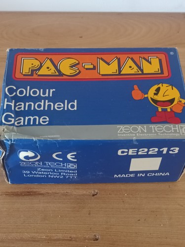 Pac man zeon tech handheld - zeon, lcd
