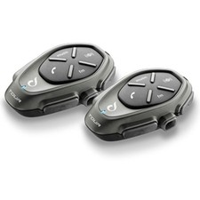 Interphone Tour HD Twin Pack High Def Bluetooth Headsets For Motorcycle Helmets
