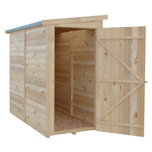 6x3 pent garden - garden, shed