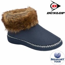 LADIES SLIPPERS WOMEN DUNLOP