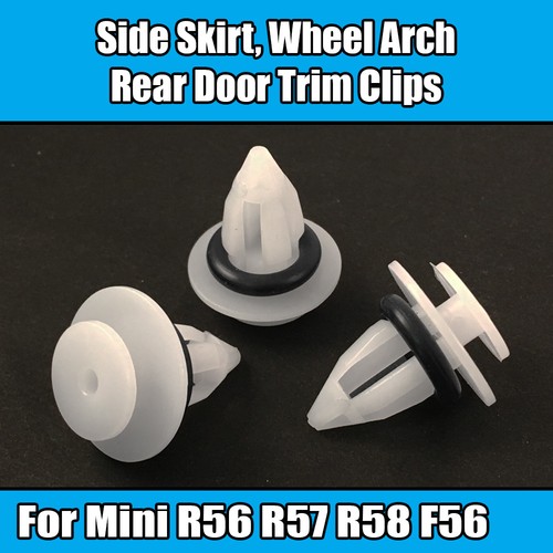 10x clips for mini side - side, skirts
