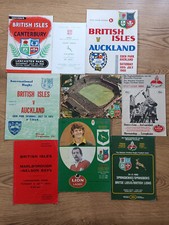 British Lions Rugby Programmes