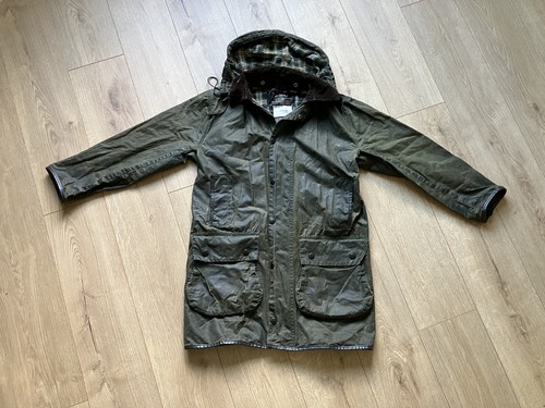 Barbour border men green wax - barbour, men's