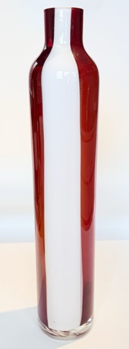 Tall contemporary leonardo red - contemporary,