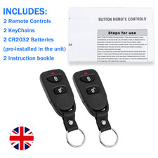2x Garage Remote Fob