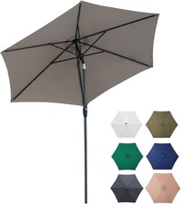 Sekey 2.7 m Taupe Parasol