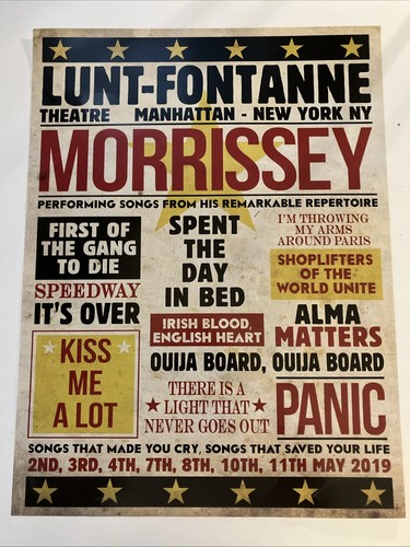 Morrissey original poster - morrissey,