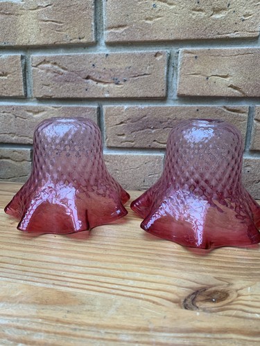 Matching pair cranberry - matching, bell