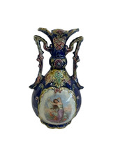 Vintage Rococo Style Majolica