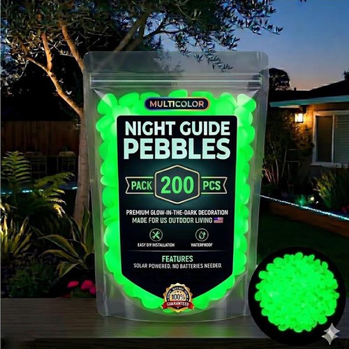 200pcs glow the dark - the, stones