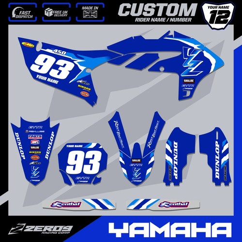 Yamaha motocross graphics - motocross,