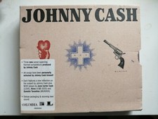 JOHNNY CASH LOVE GOD MURDER 3 CD BOX SET 