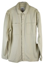 ZARA Beige Overshirt Jacket