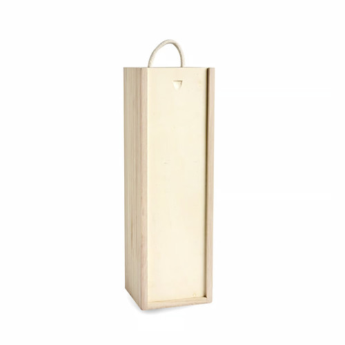 Wooden wine bottle gift - wine,