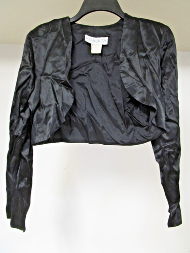 Vintage roberta black - black, satin