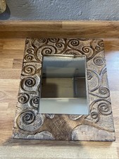 Gorgeous Wooden Mirror Wall
