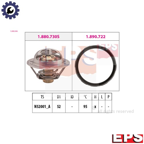 Thermostat coolant 880 - thermostat,