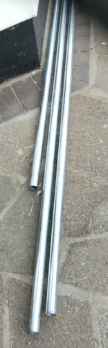 Galvanised tube handrail - galvanised, /
