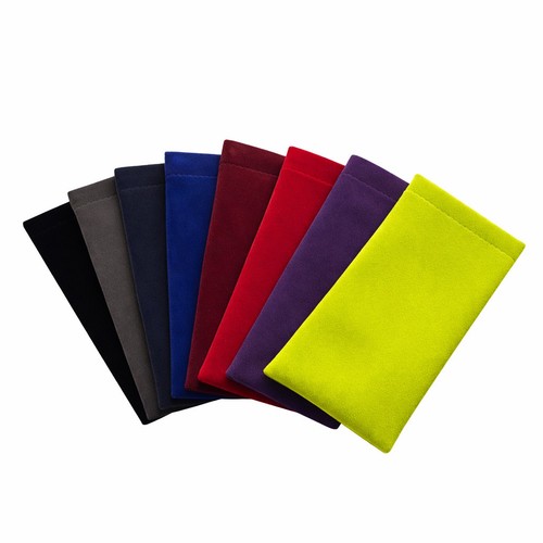 Glasses case soft velour with - soft,