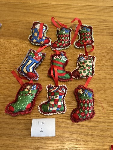 Vintage fabric christmas - vintage,