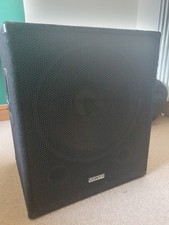 Vonyx SWA18 T170798 Powered Active Subwoofer Bass Boost Bin Sub Speaker