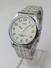 Vtg NEW OLD STOCK Lorus Silver