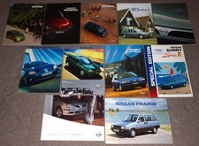 Nissan Car Sales Brochures