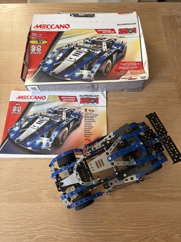 Meccano 1 supercar - meccano,