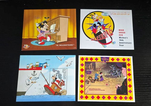 Disney stamps sheets mnh - disney,