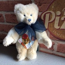 White Mohair Artist Bear By