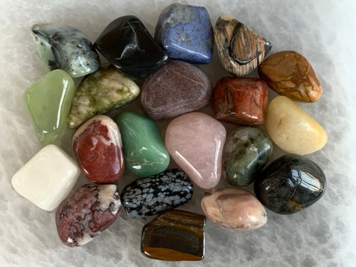 Tumbled stone mix - tumbled,