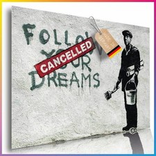 Poster follow your dreams - follow,