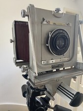 Vintage Graflex Graphic view  4x5 film camera with Monorail