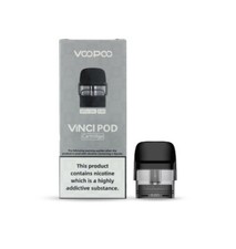 Voopoo Vinci Pod Empty Cartridge 0.8Ω & 1.2Ω Pack Of 3 TPD Complaint
